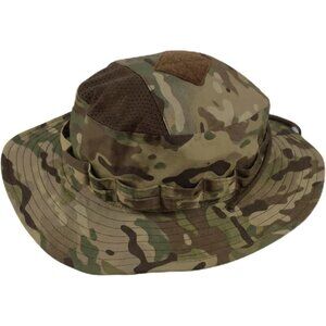 Unisex Tactical Wide Brim Boonie Breathable Uv Protection Classic Bucket Sun Hat